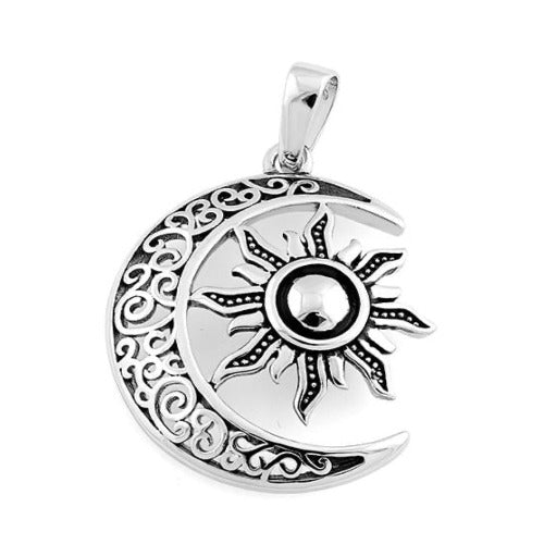 Sun & Moon Pendant